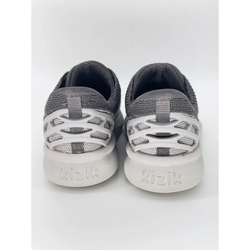 Kizik‎ Hands-free Sneakers Toddler 11C Athens Grey Knit Slip On